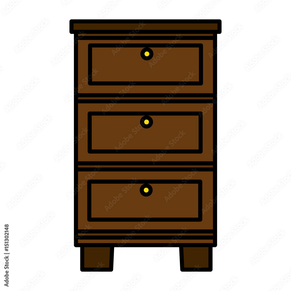 wood drawer isolated icon vector illustration design wood drawer isolated icon vector illustration design