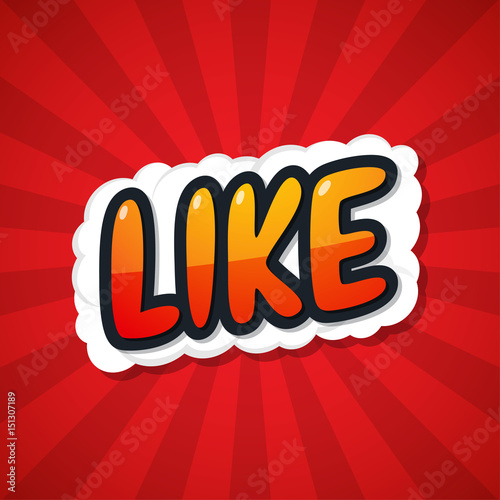 Like. Message Poster Comic ...