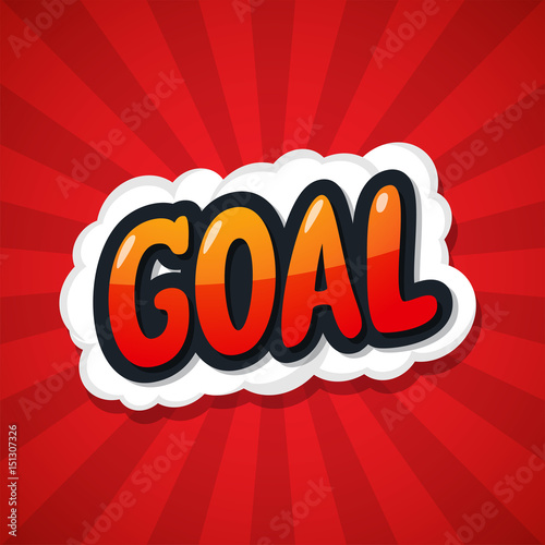 Goal. Message Poster Comic ...