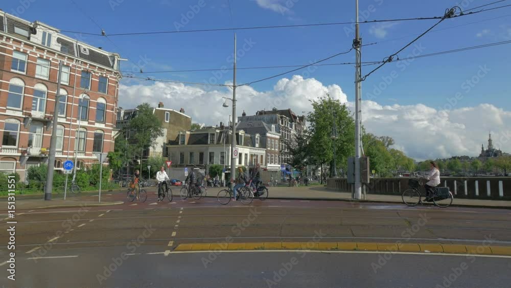 City traffic on Amsterdam street, Holland, 4k UHD
City traffic on Amsterdam street, Holland, 4k UHD