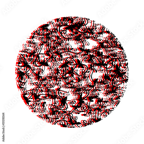 creative circle background