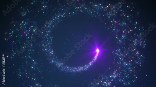 magic particle in space photo