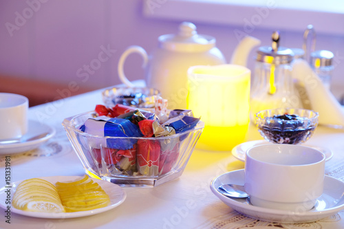 Tableau sur toile tea-party