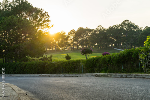 summer road golf course