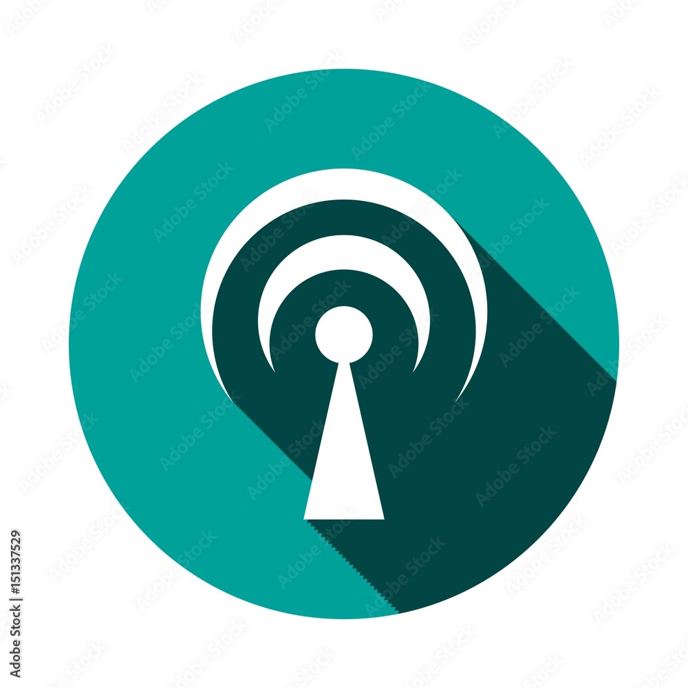 wifi icon stock vector illustration flat design wifi icon stock vector illustration flat design