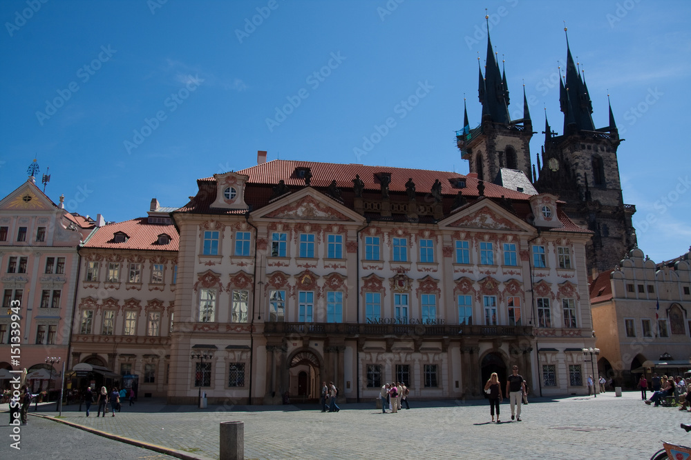 Naklejka premium Praga, prague