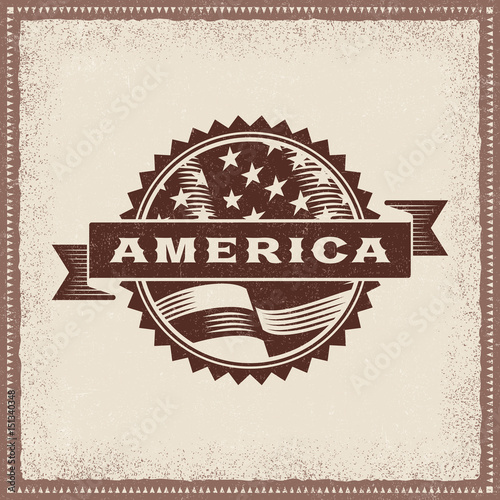 Vintage America Label