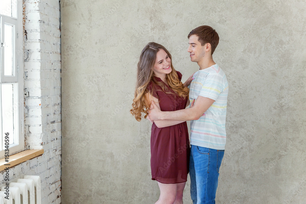 Young couple in love Young couple in love