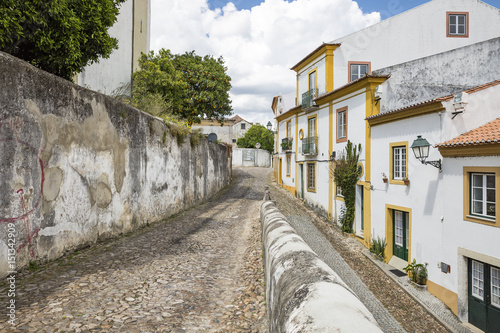 a street in Abrantes city, district of Santarem, Portugal photo