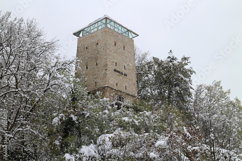 Turnul Negru (Black tower) in Brasov, Romania