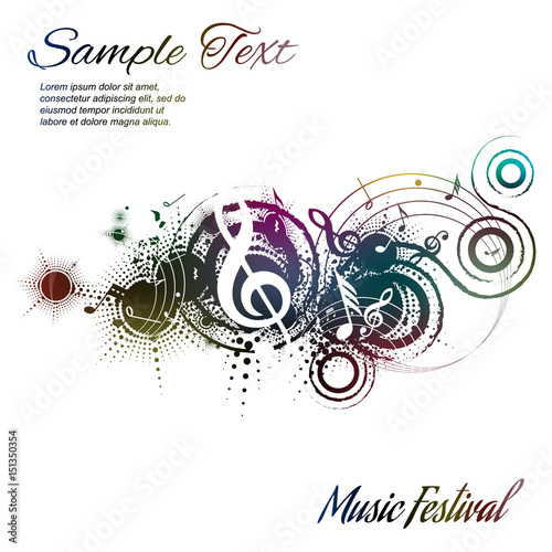 background music abstraction