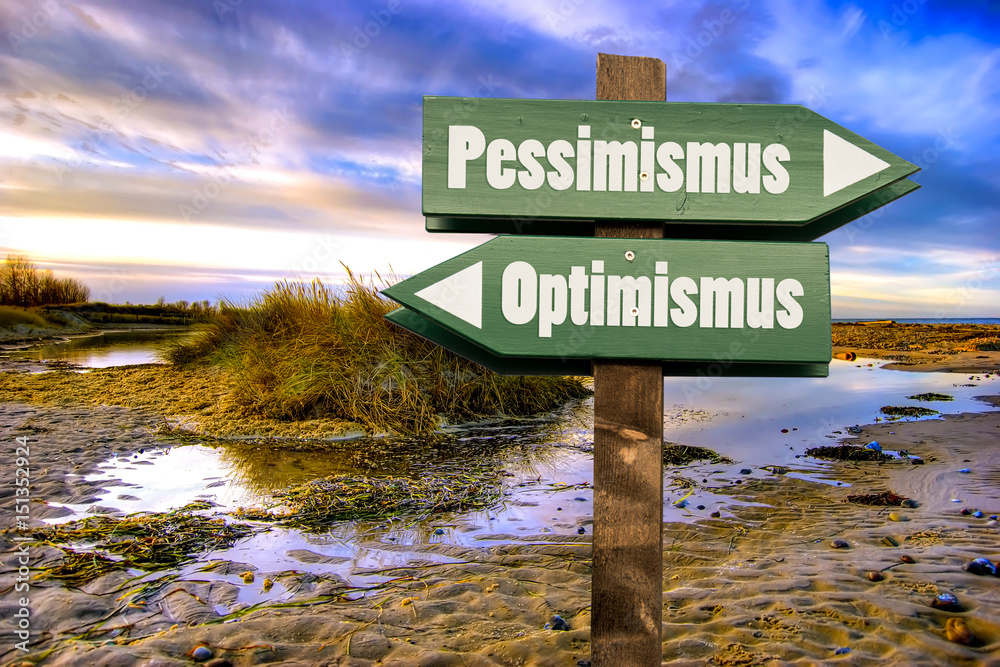 Schild 202 Optimismus StockIllustration Adobe Stock