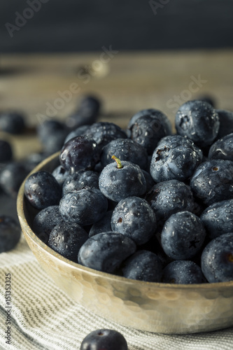 Raw Organic Healthy Blueberries