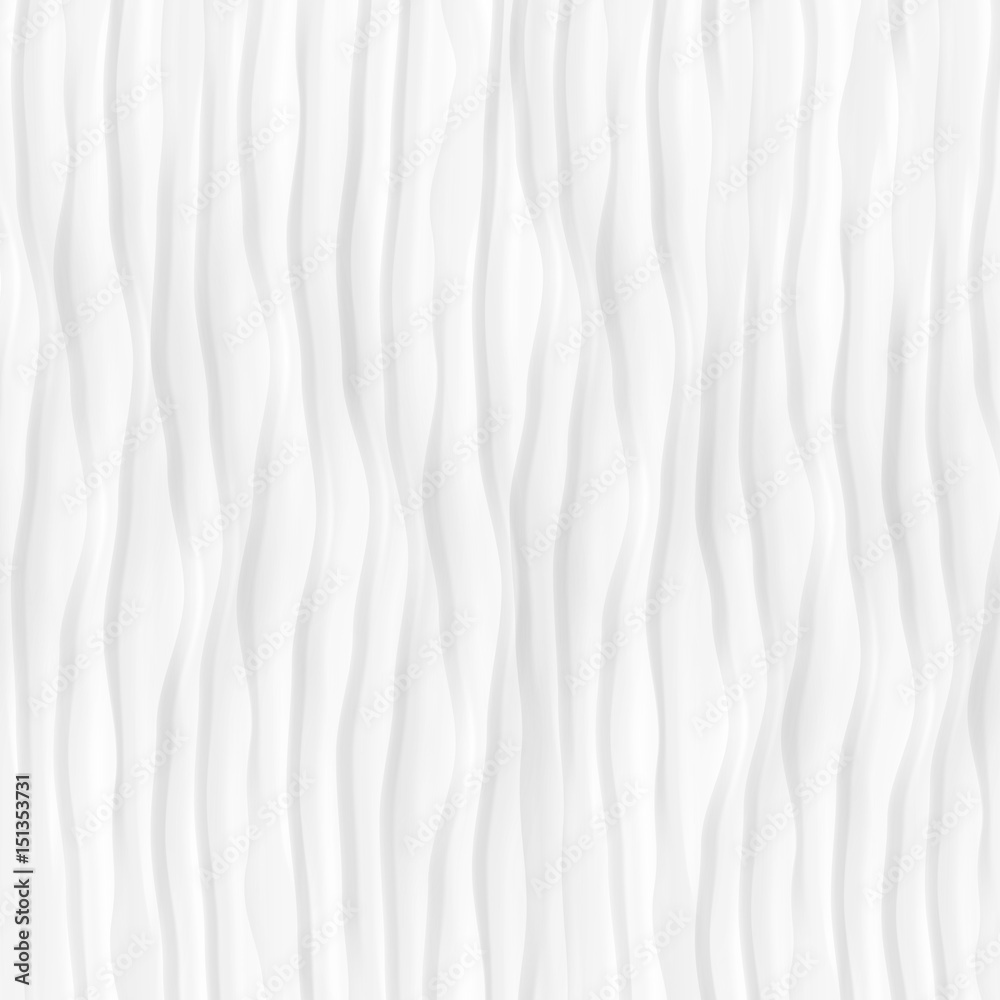Obraz premium White texture. abstract pattern seamless. wave wavy nature geometric modern.