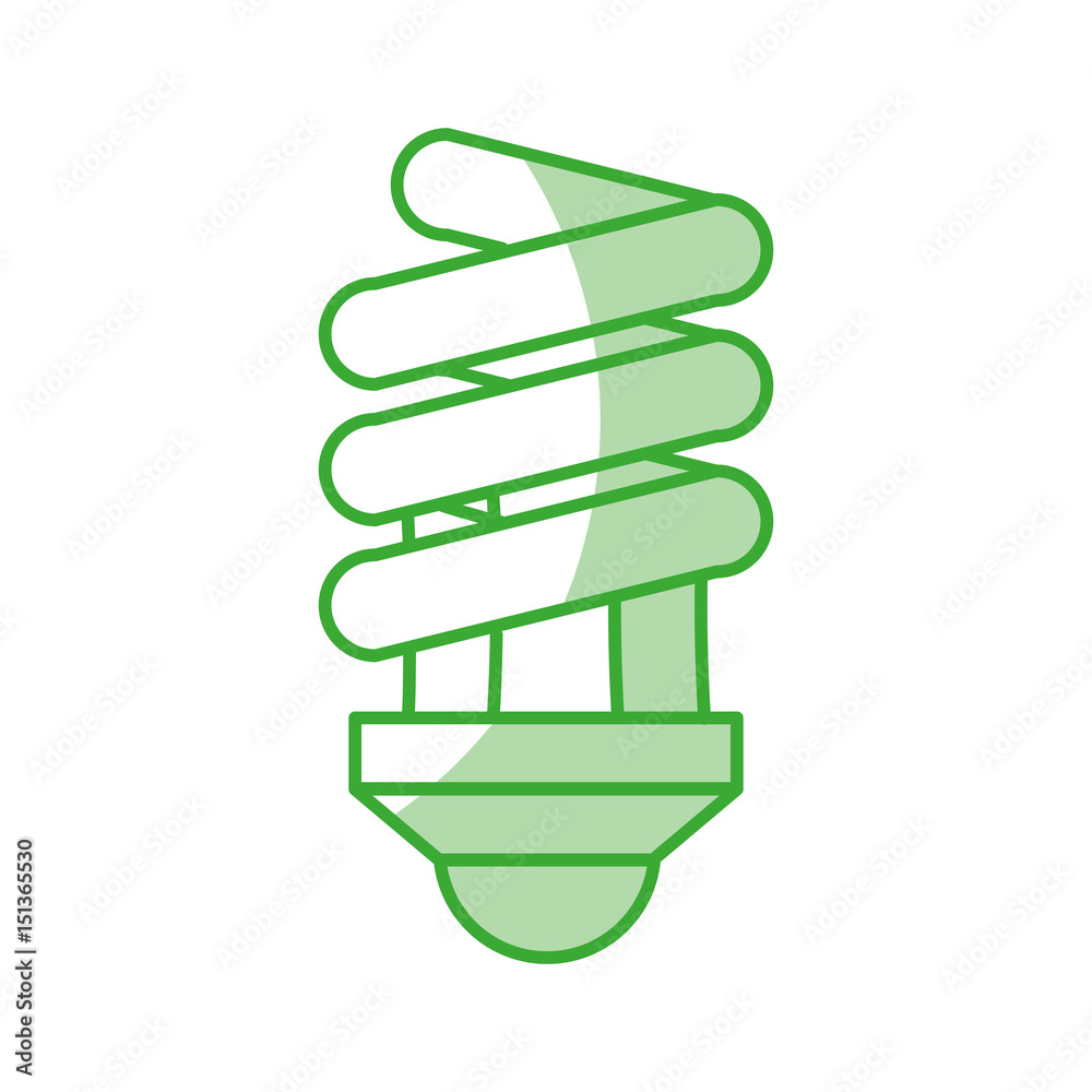 green light bulb icon over white background colorful vector illustration green light bulb icon over white background colorful vector illustration