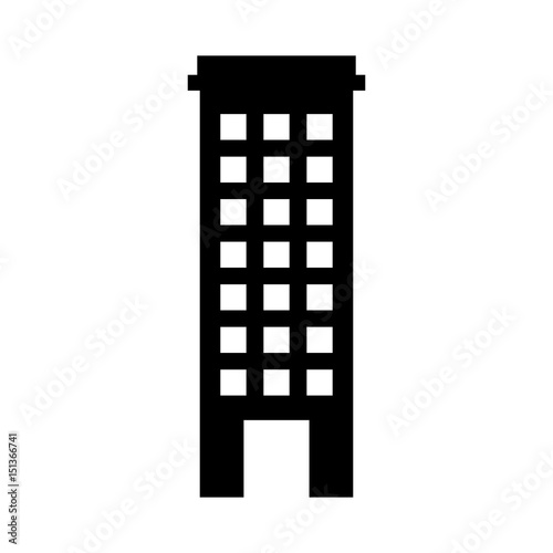 urban building tower vector illustration graphic design