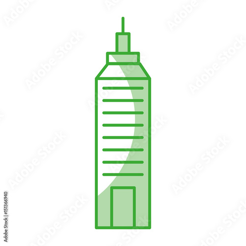 urban building tower vector illustration graphic design