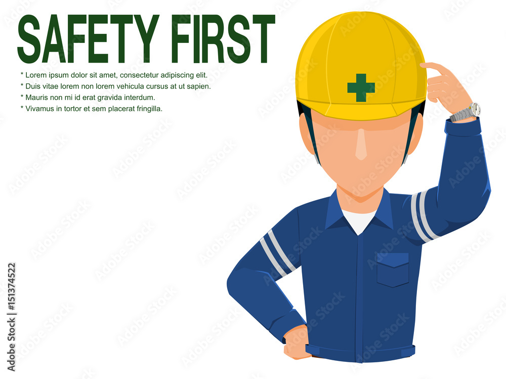Industrial worker is advising you to realize safety on transparent background
Industrial worker is advising you to realize safety on transparent background