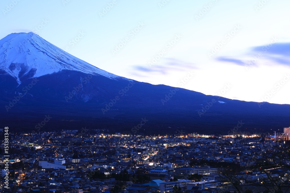 Fuji night view