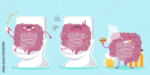 intestine with health concept