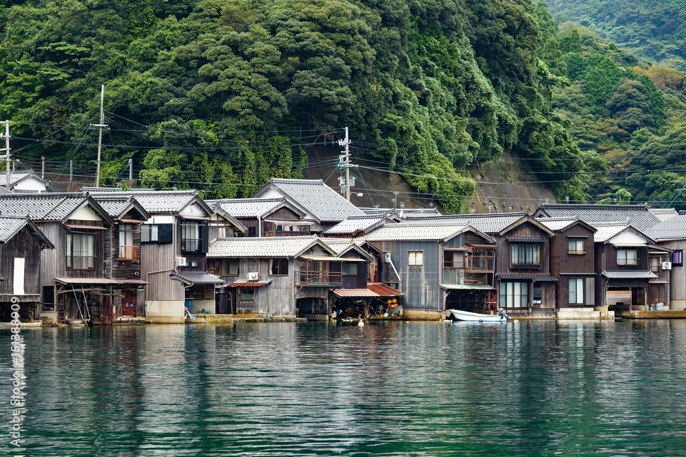 Traditional Japanese Water House of Ine Cho Traditional Japanese Water House of Ine Cho