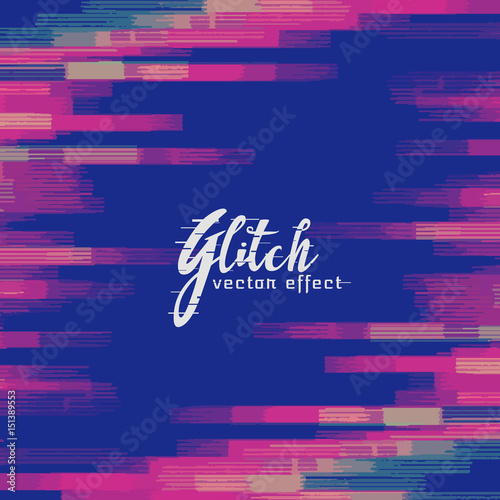 monitor glitch background vector