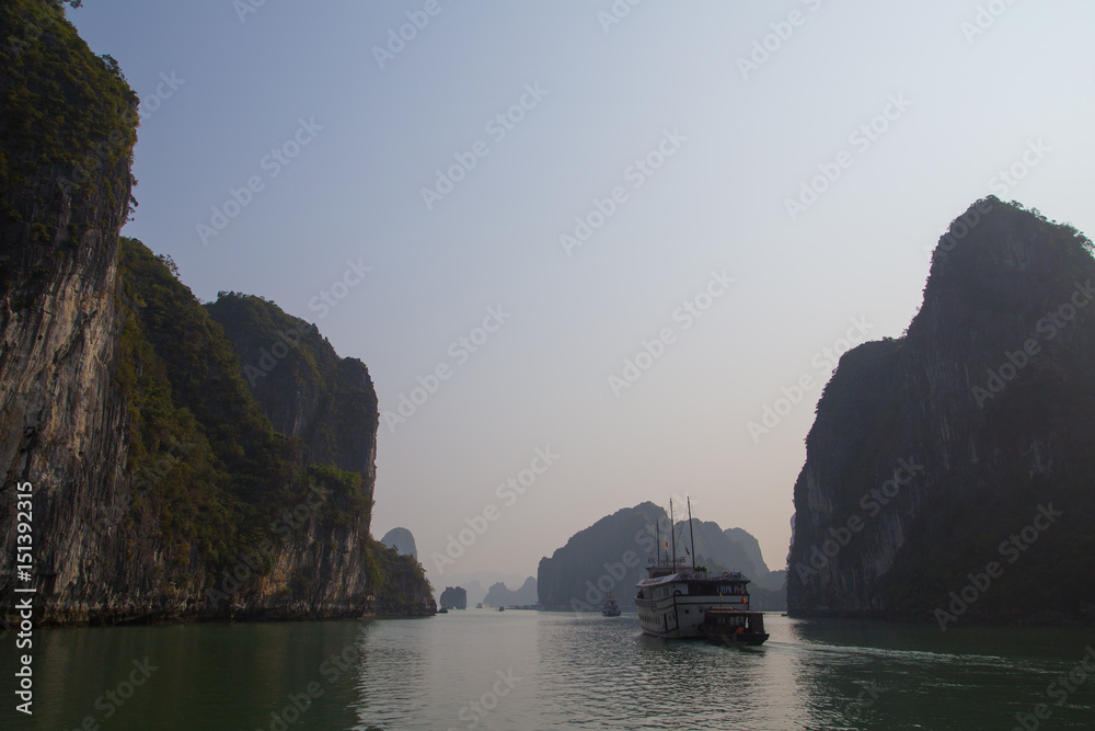 The Ha Long Bay, Vietnam