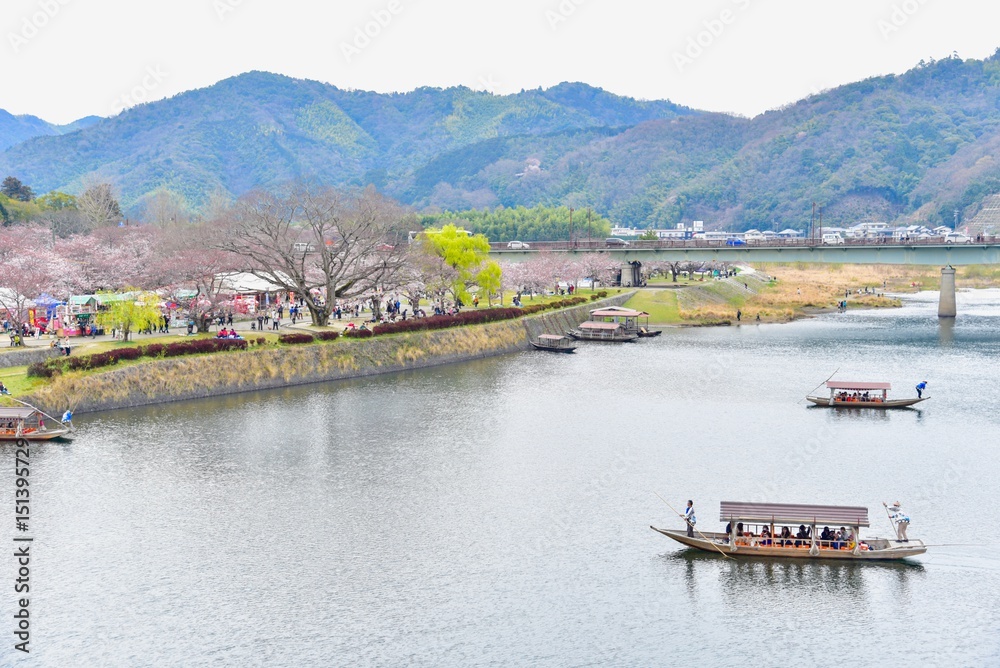 Beautiful View of the Environment Around Kintaikyo Bridge in Iwakuni