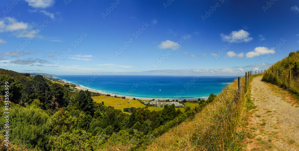 Obraz premium coast of the Pacific ocean.