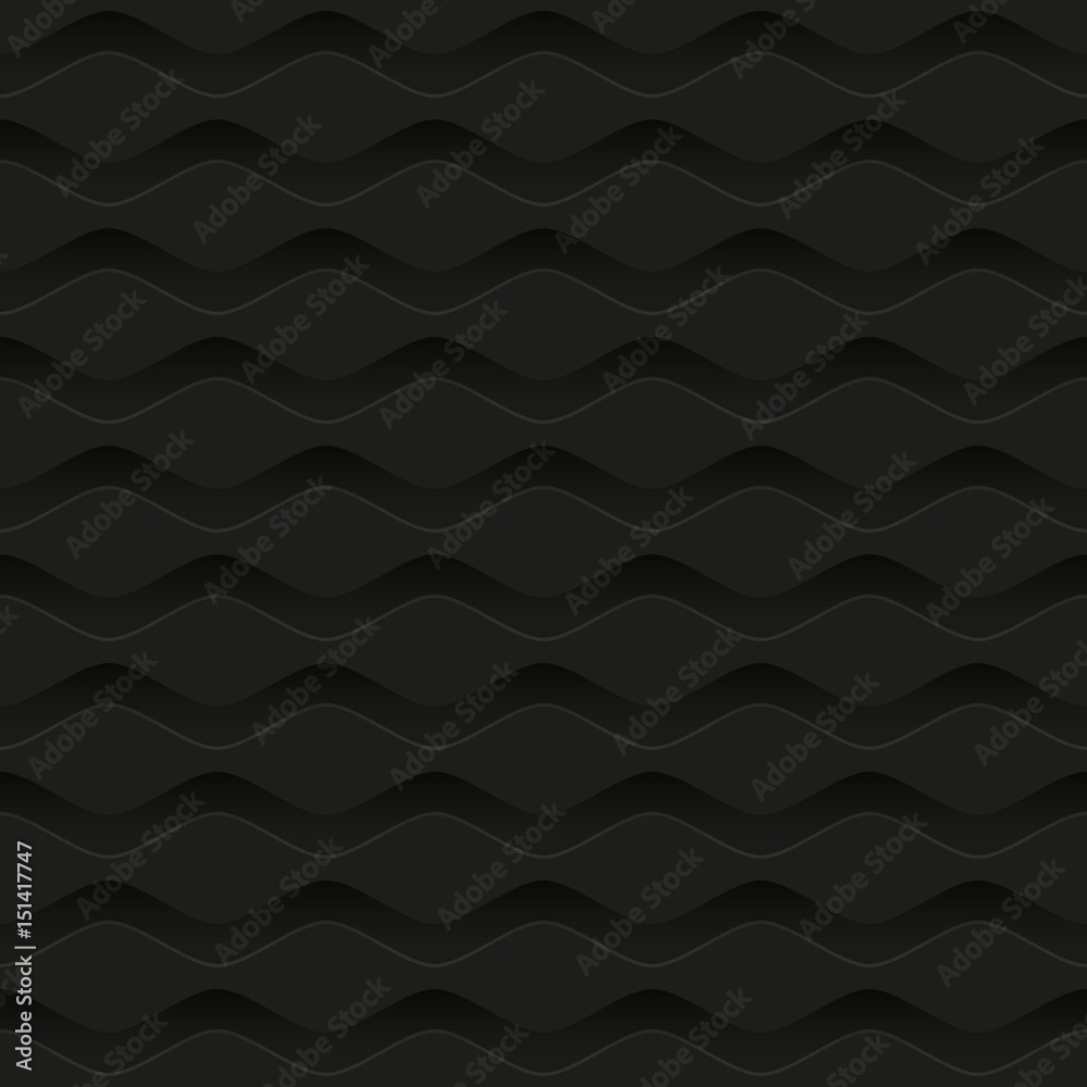Seamless pattern with black geometric ornate Seamless pattern with black geometric ornate