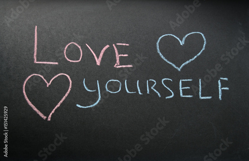 Inscription love yourself
