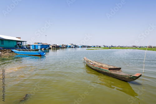 Krakor Floating Village  Cambodia 