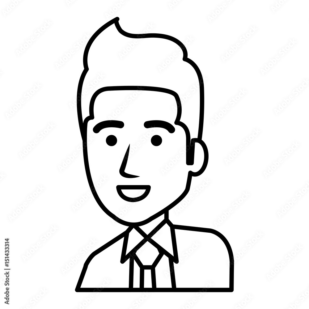 businessman avatar character icon vector illustration design businessman avatar character icon vector illustration design