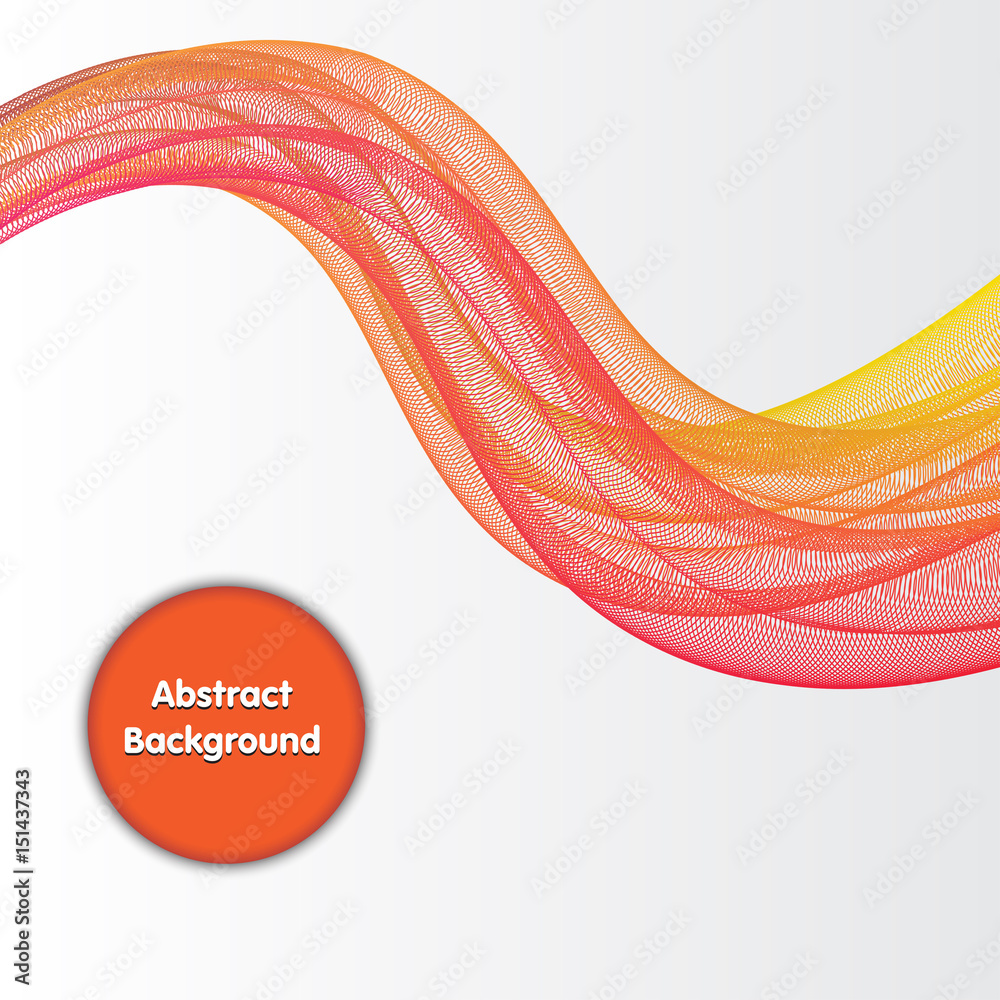 Obraz premium Spiral Line Abstract Background