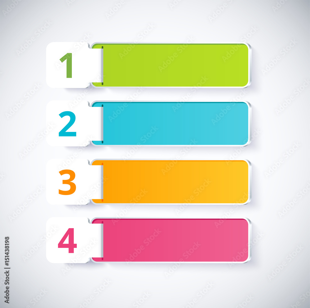 infographic label with 4 choice. vector illustration infographic label with 4 choice. vector illustration