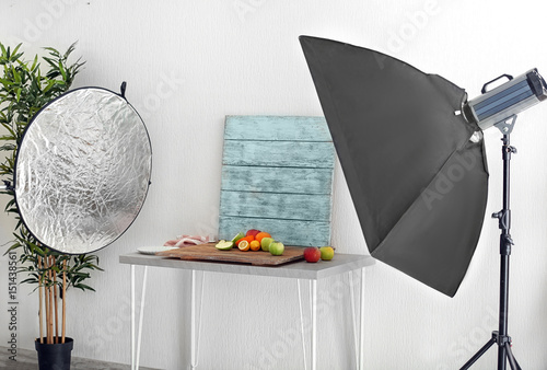 Photo studio with professio...
