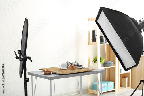 Photo studio with professio...