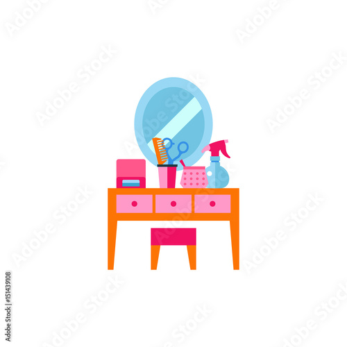 Dressing table icon