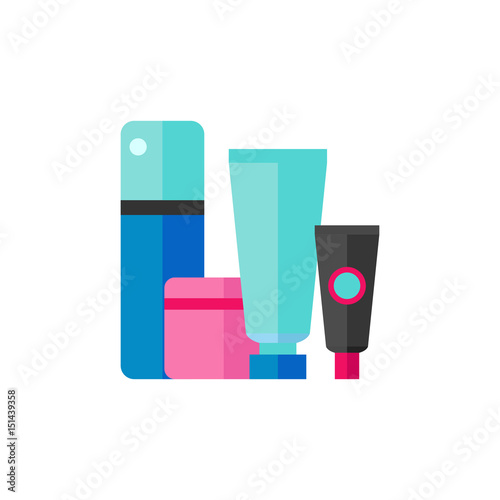 Makeup container icon