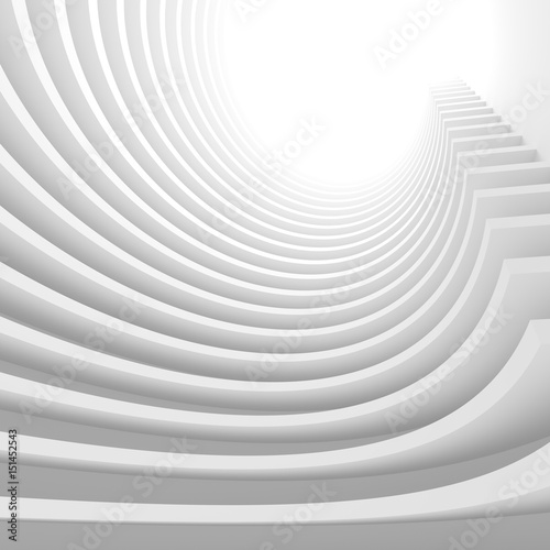 Wallpaper Mural Abstract Architecture Background. White Building Construction Torontodigital.ca