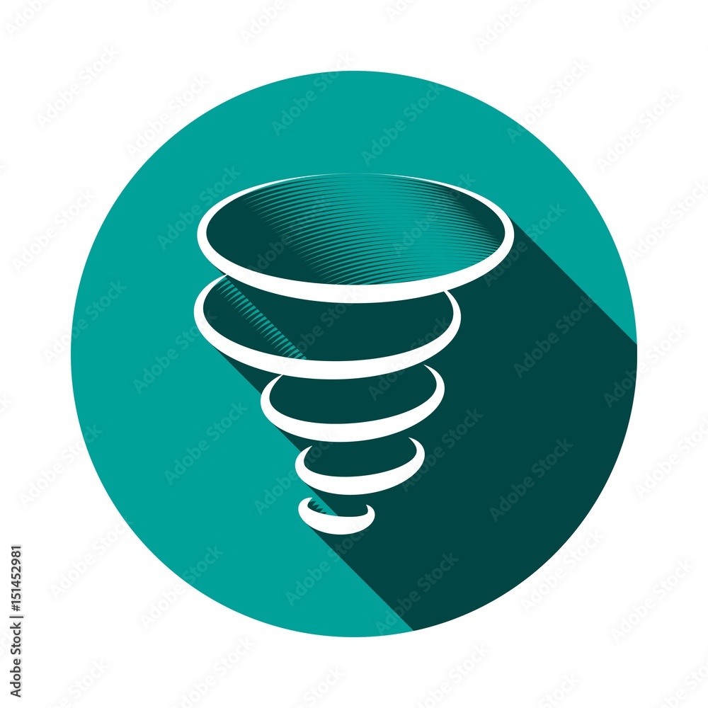 tornado icon stock vector illustration flat design tornado icon stock vector illustration flat design