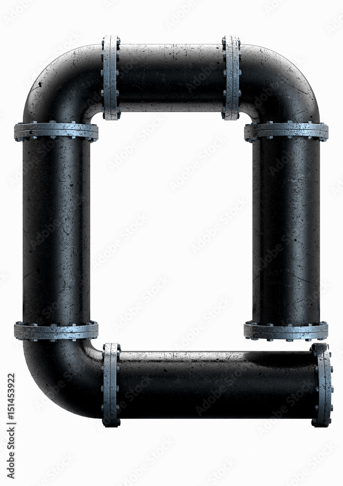 PVC Pipe Letter Concept PVC Pipe Letter Concept