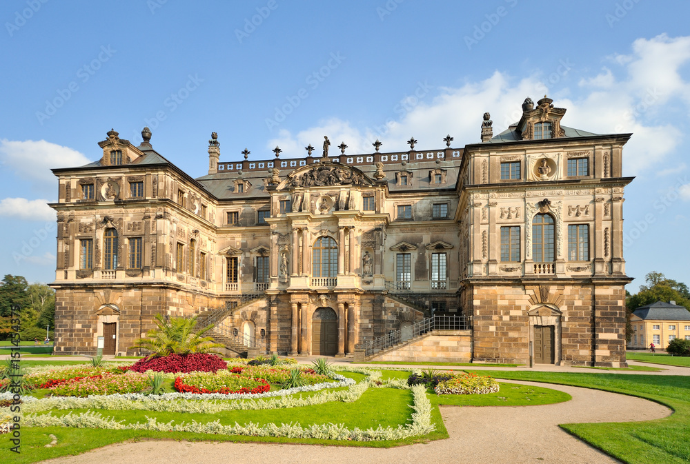 Palais im Großer Garten, Dresden, Sachsen, Deutschland, Europa