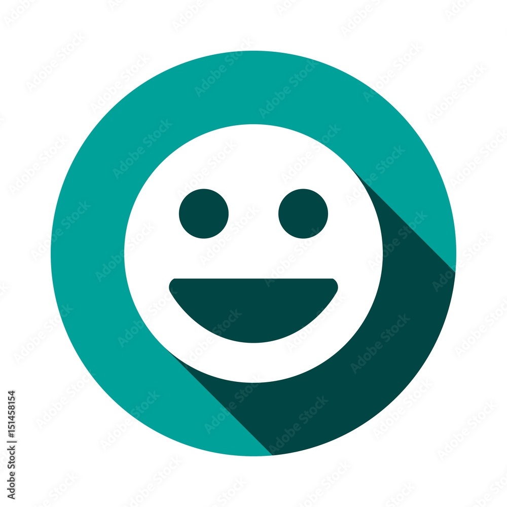 Smile icon stock vector illustration flat design Smile icon stock vector illustration flat design