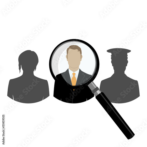 Hiring concept vector