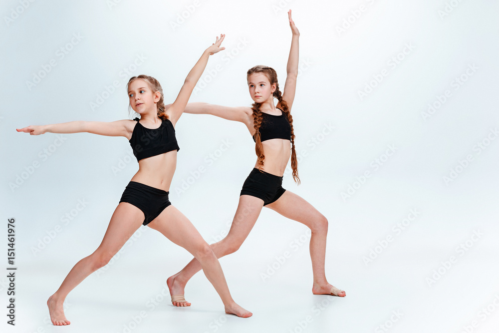 The kids dance school, ballet, hiphop, street, funky and modern dancers The kids dance school, ballet, hiphop, street, funky and modern dancers