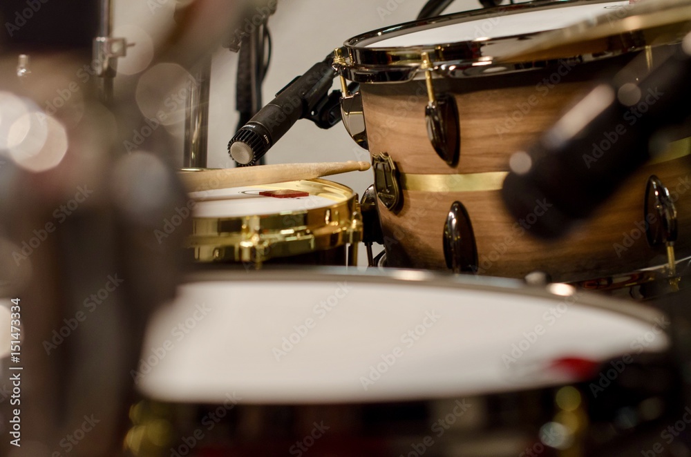 Naklejka premium Drums