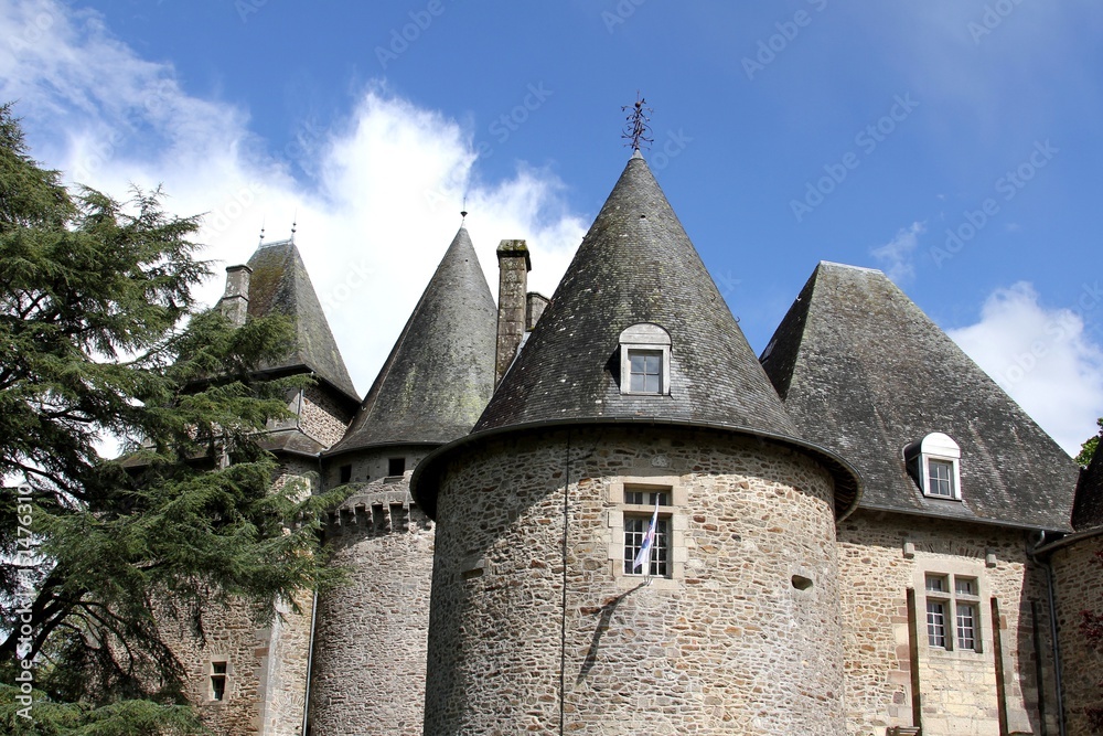 château de Pompadour,haras national,Corrèze,Limousin