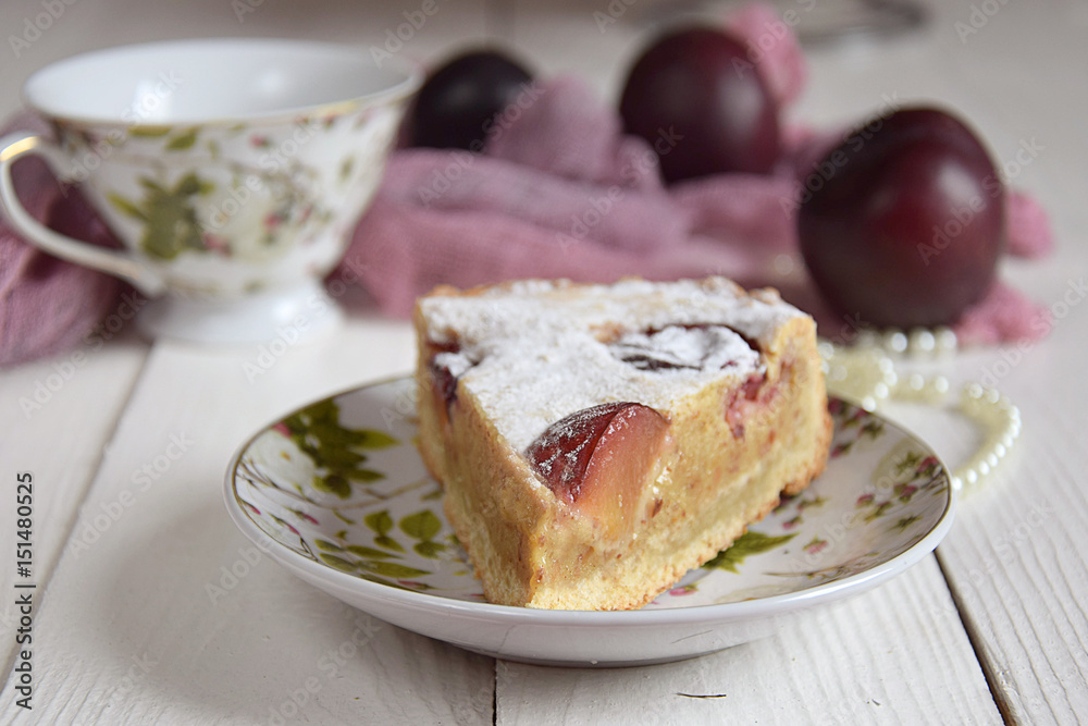 Plum tart Plum tart
