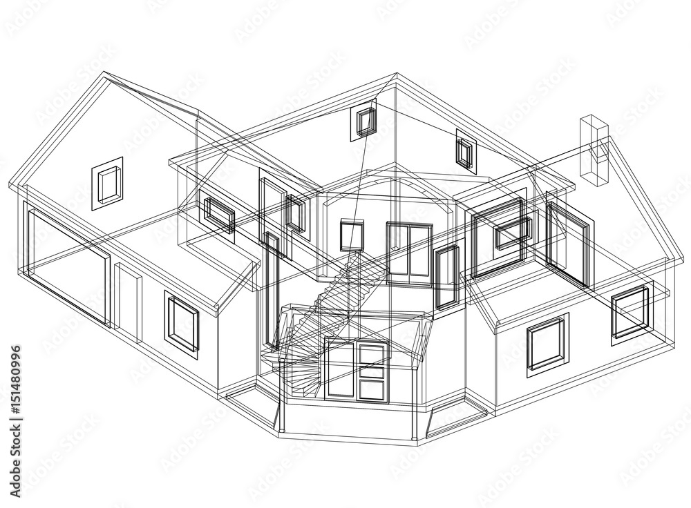 House sketch House sketch